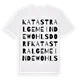 Katastralgemeinde Wohlsdorf ordlek t-shirt