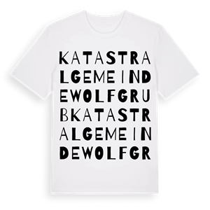 Katastralgemeinde Wolfgrub ordlek t-shirt – ekologisk bomull t-shirt från Pinshirt