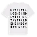 Katastralgemeinde Wörth ordlek t-shirt