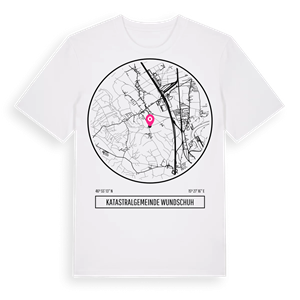 Katastralgemeinde Wundschuh t-shirt – ekologisk bomull t-shirt från Pinshirt