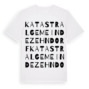 Katastralgemeinde Zehndorf ordlek t-shirt – ekologisk bomull t-shirt från Pinshirt