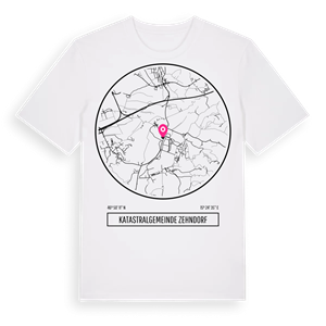Katastralgemeinde Zehndorf t-shirt – ekologisk bomull t-shirt från Pinshirt