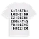 Katastralgemeinde Ziegenberg ordlek t-shirt