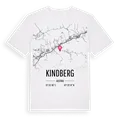 Kindberg karta t-shirt