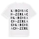 Kirchbach-Zerlach ordlek t-shirt