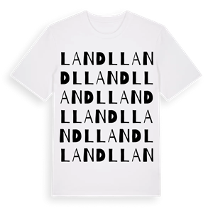 Landl ordlek t-shirt – ekologisk bomull t-shirt från Pinshirt