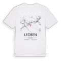 Leoben karta t-shirt