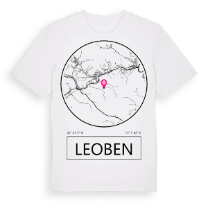 Leoben t-shirt – ekologisk bomull t-shirt från Pinshirt