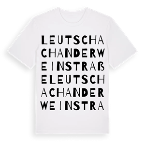 Leutschach an der Weinstraße ordlek t-shirt – ekologisk bomull t-shirt från Pinshirt