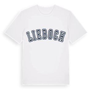 Lieboch college t-shirt – ekologisk bomull t-shirt från Pinshirt