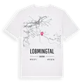 Lobmingtal karta t-shirt