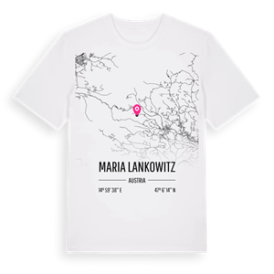 Maria Lankowitz karta t-shirt – ekologisk bomull t-shirt från Pinshirt