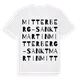 Mitterberg-Sankt Martin ordlek t-shirt