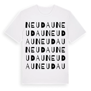 Neudau ordlek t-shirt – ekologisk bomull t-shirt från Pinshirt