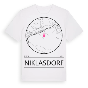 Niklasdorf t-shirt – ekologisk bomull t-shirt från Pinshirt