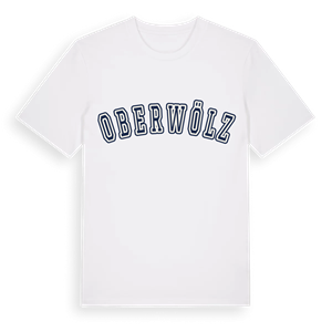 Oberwölz college t-shirt – ekologisk bomull t-shirt från Pinshirt