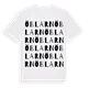 Öblarn ordlek t-shirt