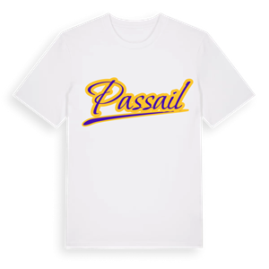 Passail baseball t-shirt – ekologisk bomull t-shirt från Pinshirt