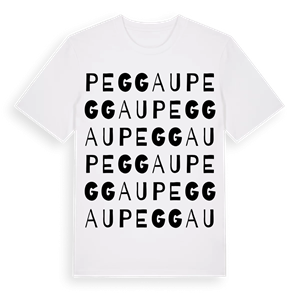 Peggau ordlek t-shirt – ekologisk bomull t-shirt från Pinshirt