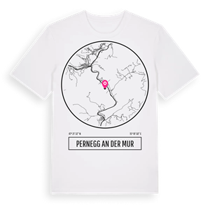 Pernegg an der Mur t-shirt – ekologisk bomull t-shirt från Pinshirt