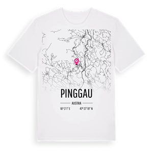 Pinggau karta t-shirt – ekologisk bomull t-shirt från Pinshirt