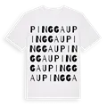 Pinggau ordlek t-shirt