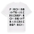 Pirching am Traubenberg ordlek t-shirt