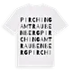 Pirching am Traubenberg ordlek t-shirt