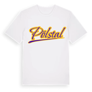 Pölstal baseball t-shirt – ekologisk bomull t-shirt från Pinshirt