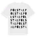 Pölstal ordlek t-shirt