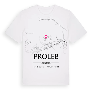 Proleb karta t-shirt – ekologisk bomull t-shirt från Pinshirt