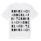 Rohrbach an der Lafnitz ordlek t-shirt