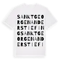 Sankt Georgen an der Stiefing ordlek t-shirt