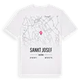 Sankt Josef karta t-shirt