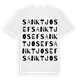 Sankt Josef ordlek t-shirt