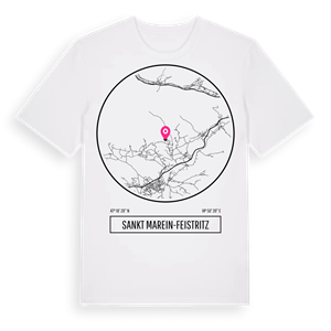 Sankt Marein-Feistritz t-shirt – ekologisk bomull t-shirt från Pinshirt