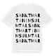Sankt Martin im Sulmtal ordlek t-shirt