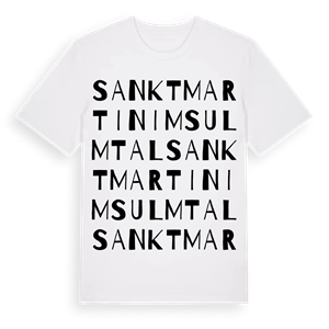 Sankt Martin im Sulmtal ordlek t-shirt – ekologisk bomull t-shirt från Pinshirt