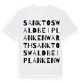 Sankt Oswald bei Plankenwarth ordlek t-shirt