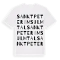 Sankt Peter im Sulmtal ordlek t-shirt
