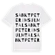 Sankt Peter im Sulmtal ordlek t-shirt