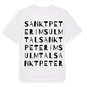 Sankt Peter im Sulmtal ordlek t-shirt – ekologisk bomull t-shirt från Pinshirt
