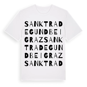 Sankt Radegund bei Graz ordlek t-shirt – ekologisk bomull t-shirt från Pinshirt