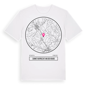 Sankt Ruprecht an der Raab t-shirt – ekologisk bomull t-shirt från Pinshirt