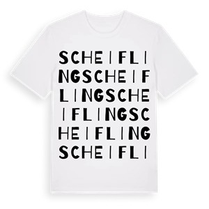 Scheifling ordlek t-shirt – ekologisk bomull t-shirt från Pinshirt