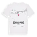 Schladming karta t-shirt