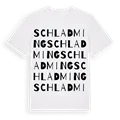 Schladming ordlek t-shirt