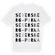 Seiersberg-Pirka ordlek t-shirt