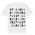 St. Barbara im Mürztal ordlek t-shirt