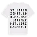 St. Lorenzen ordlek t-shirt